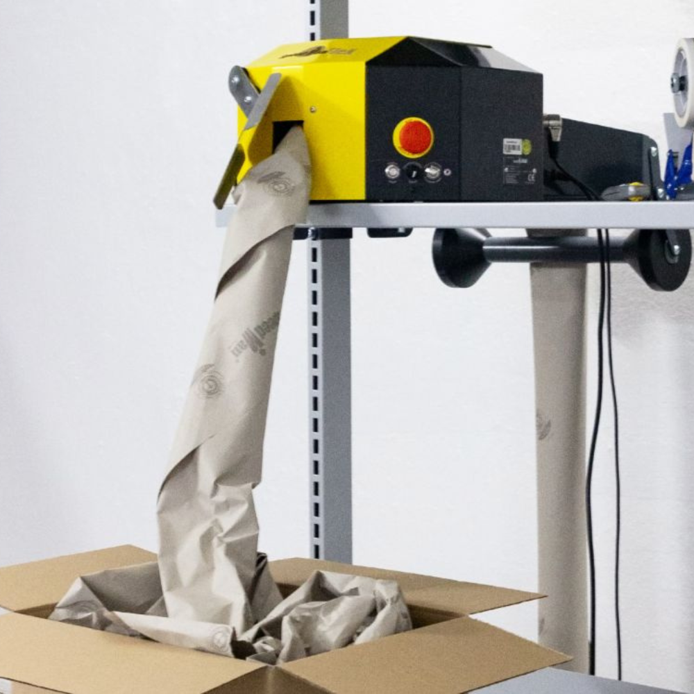 Semi-Automatic Void Filling Paper Dispenser